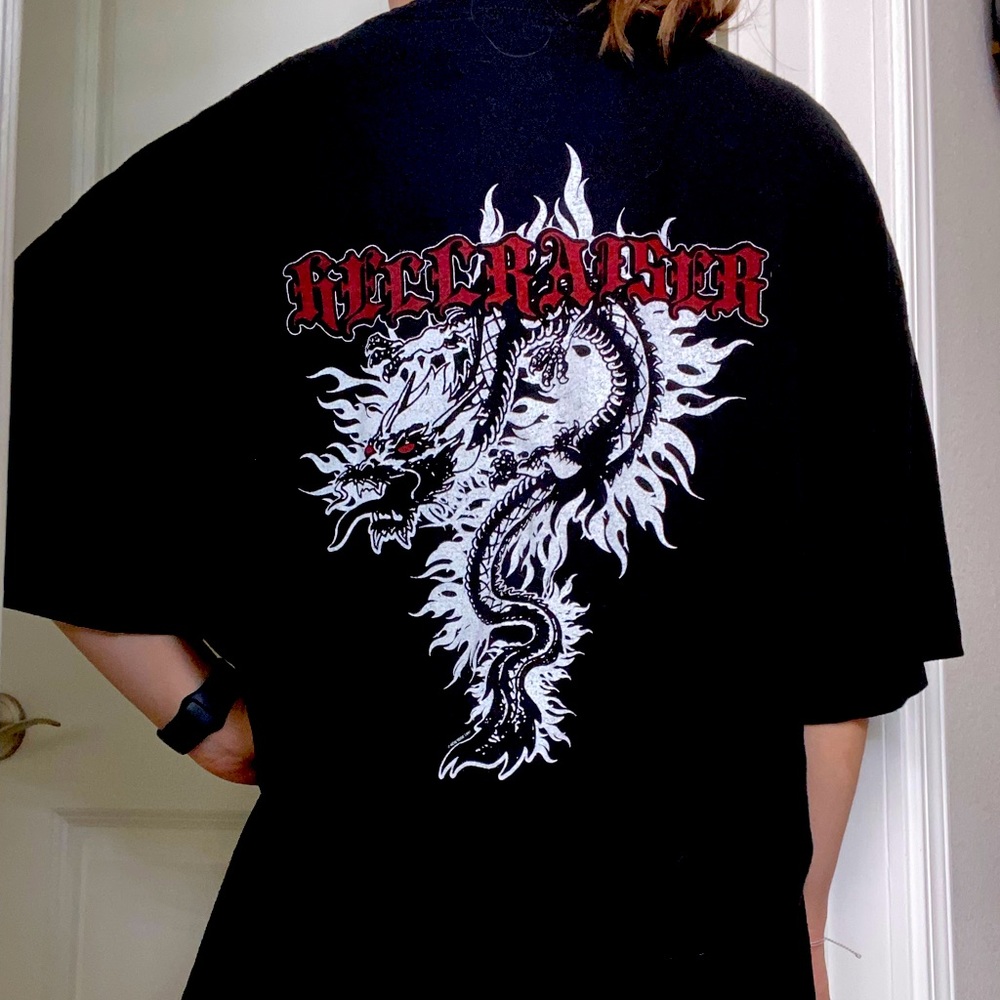 Brandy Melville “HELLRAISER” oversized tee